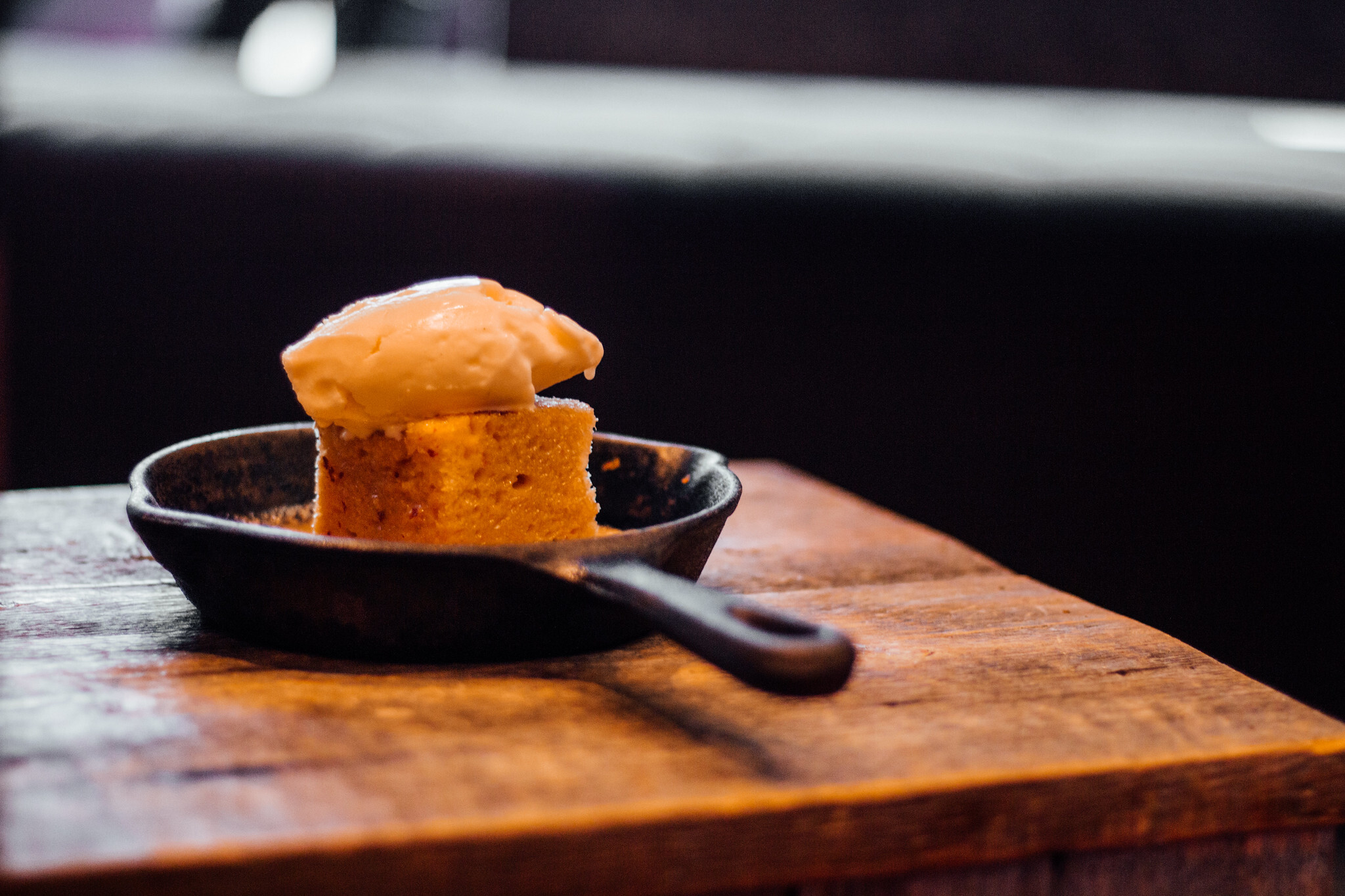 The Famous ‘Pouding Chomeur’ (Maple Syrup Pudding Cake) from Restaurant